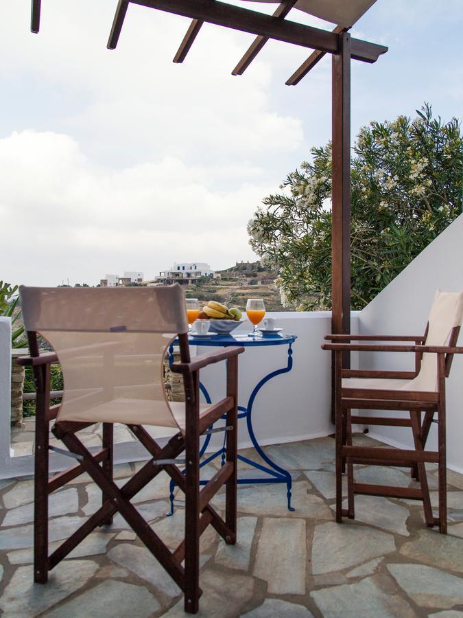 Meltemi Tinos Aparthotel Agios Romanos Buitenkant foto