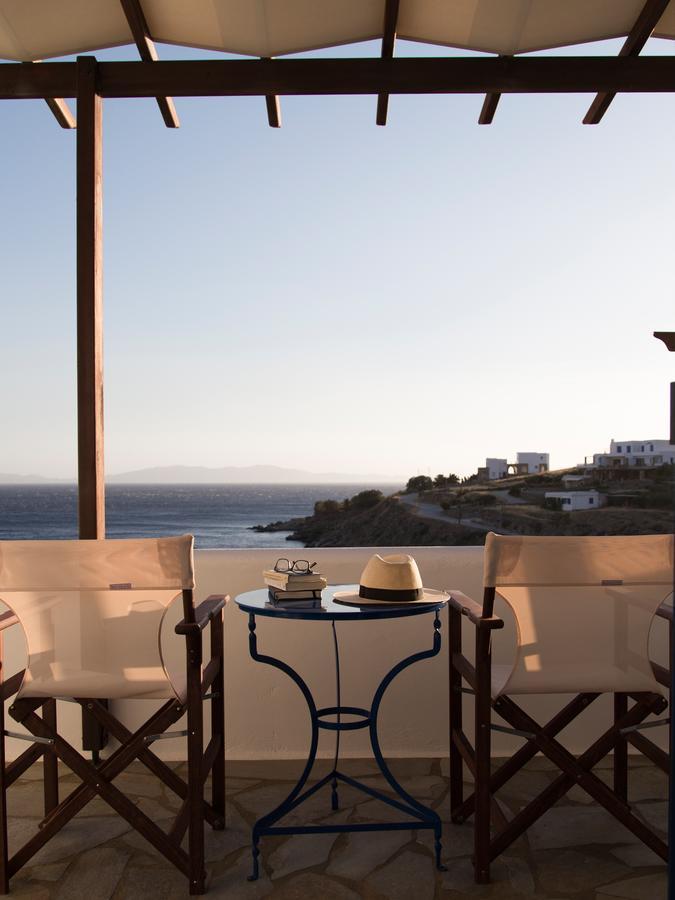 Meltemi Tinos Aparthotel Agios Romanos Buitenkant foto