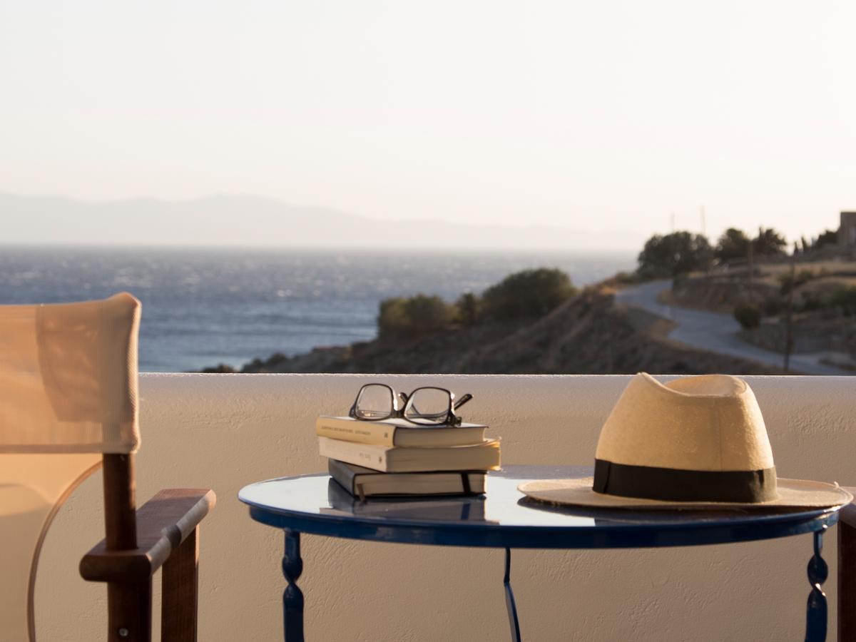 Meltemi Tinos Aparthotel Agios Romanos Buitenkant foto