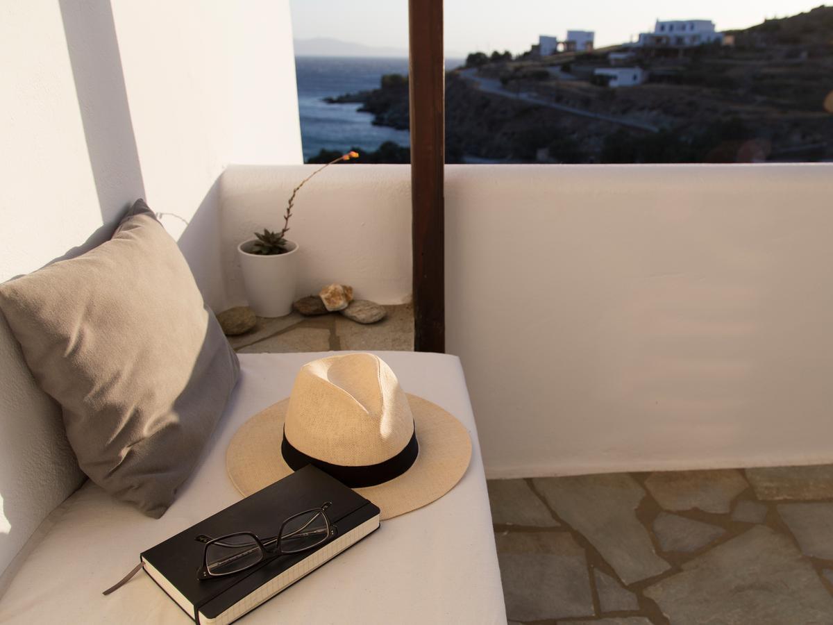 Meltemi Tinos Aparthotel Agios Romanos Buitenkant foto