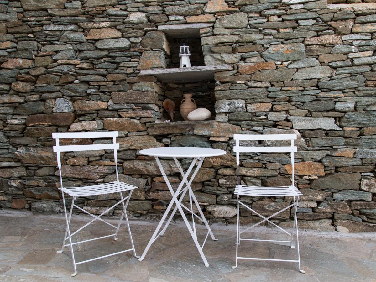 Meltemi Tinos Aparthotel Agios Romanos Buitenkant foto