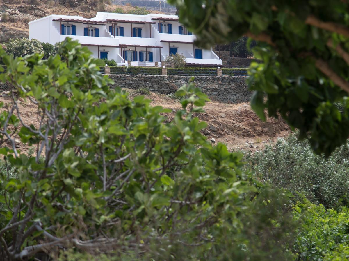 Meltemi Tinos Aparthotel Agios Romanos Buitenkant foto