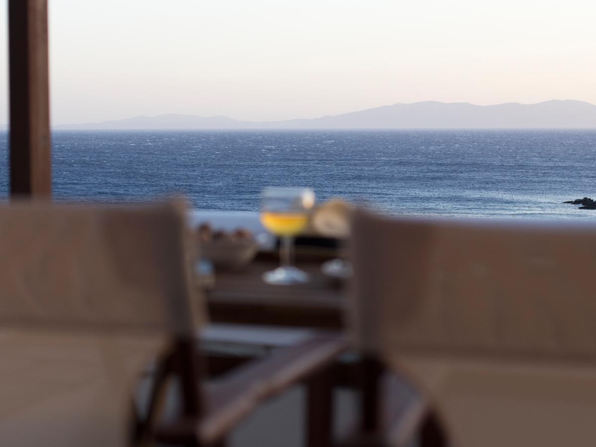 Meltemi Tinos Aparthotel Agios Romanos Buitenkant foto