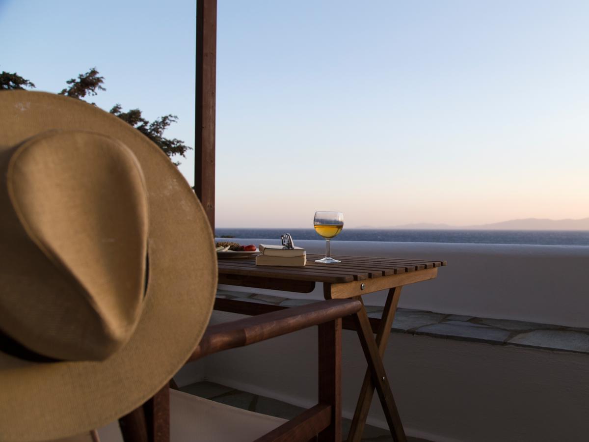 Meltemi Tinos Aparthotel Agios Romanos Buitenkant foto