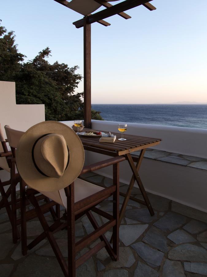 Meltemi Tinos Aparthotel Agios Romanos Buitenkant foto