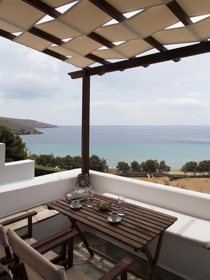 Meltemi Tinos Aparthotel Agios Romanos Buitenkant foto