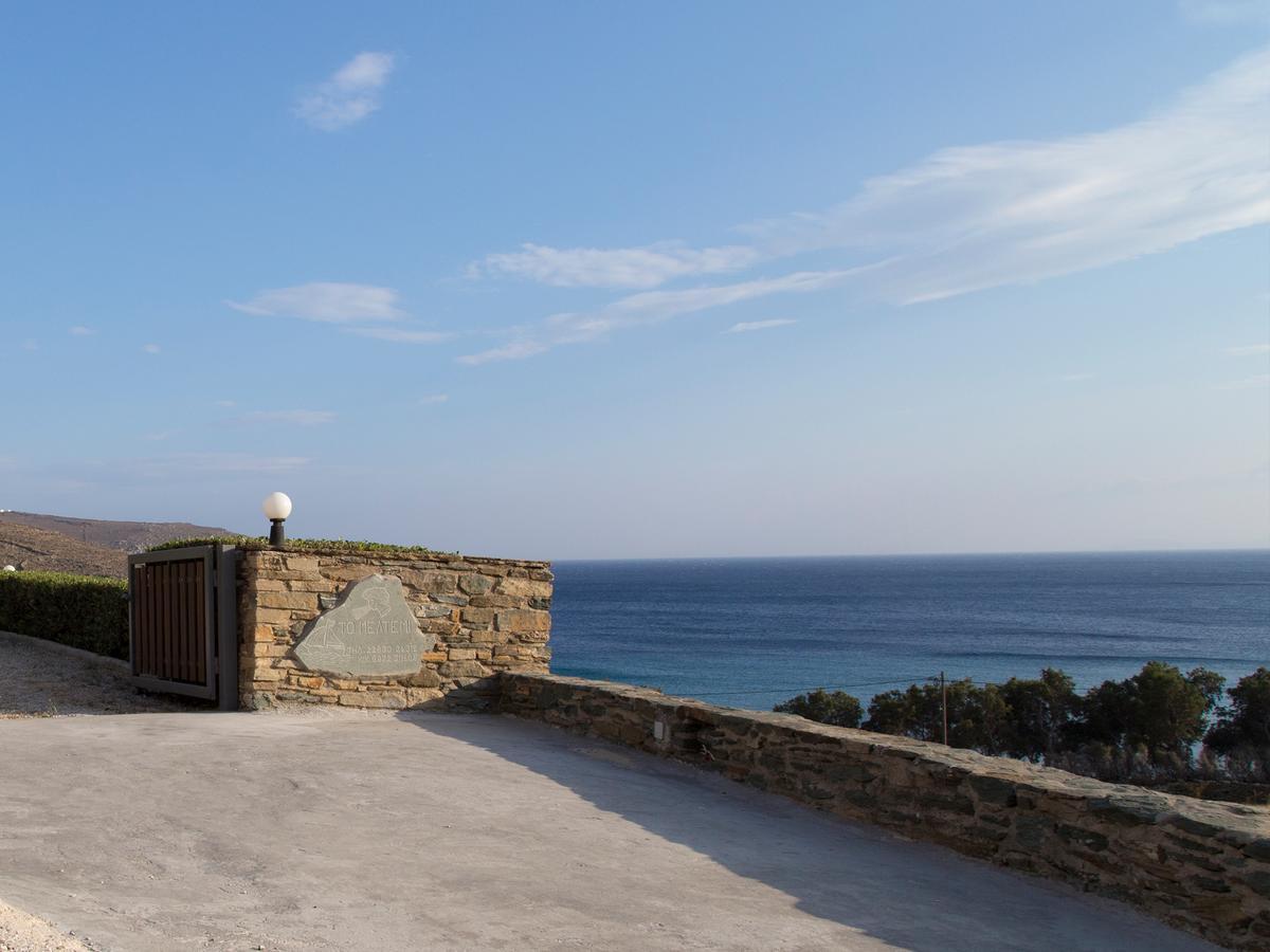 Meltemi Tinos Aparthotel Agios Romanos Buitenkant foto