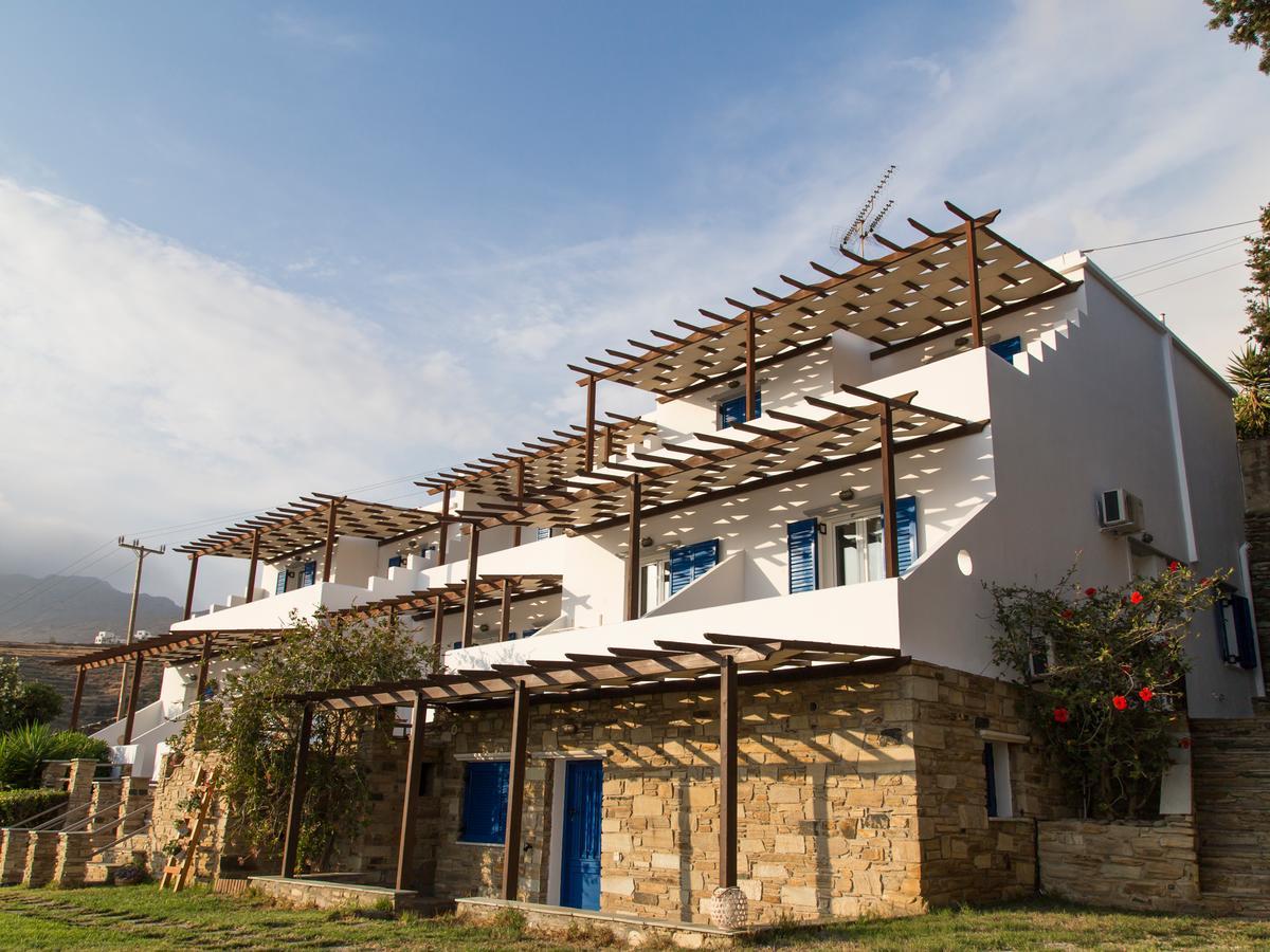 Meltemi Tinos Aparthotel Agios Romanos Buitenkant foto